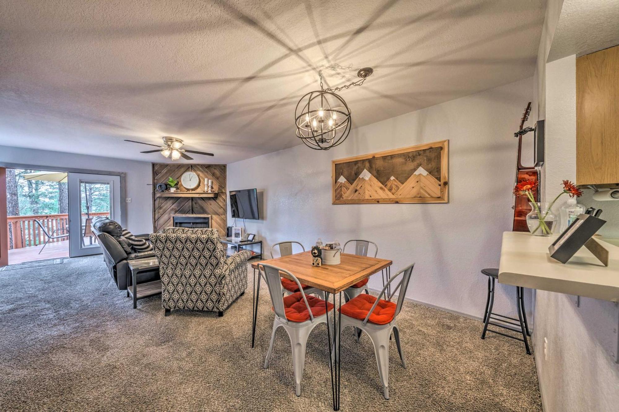 Hike, Golf And Explore Ruidoso Retreat With Deck! 외부 사진