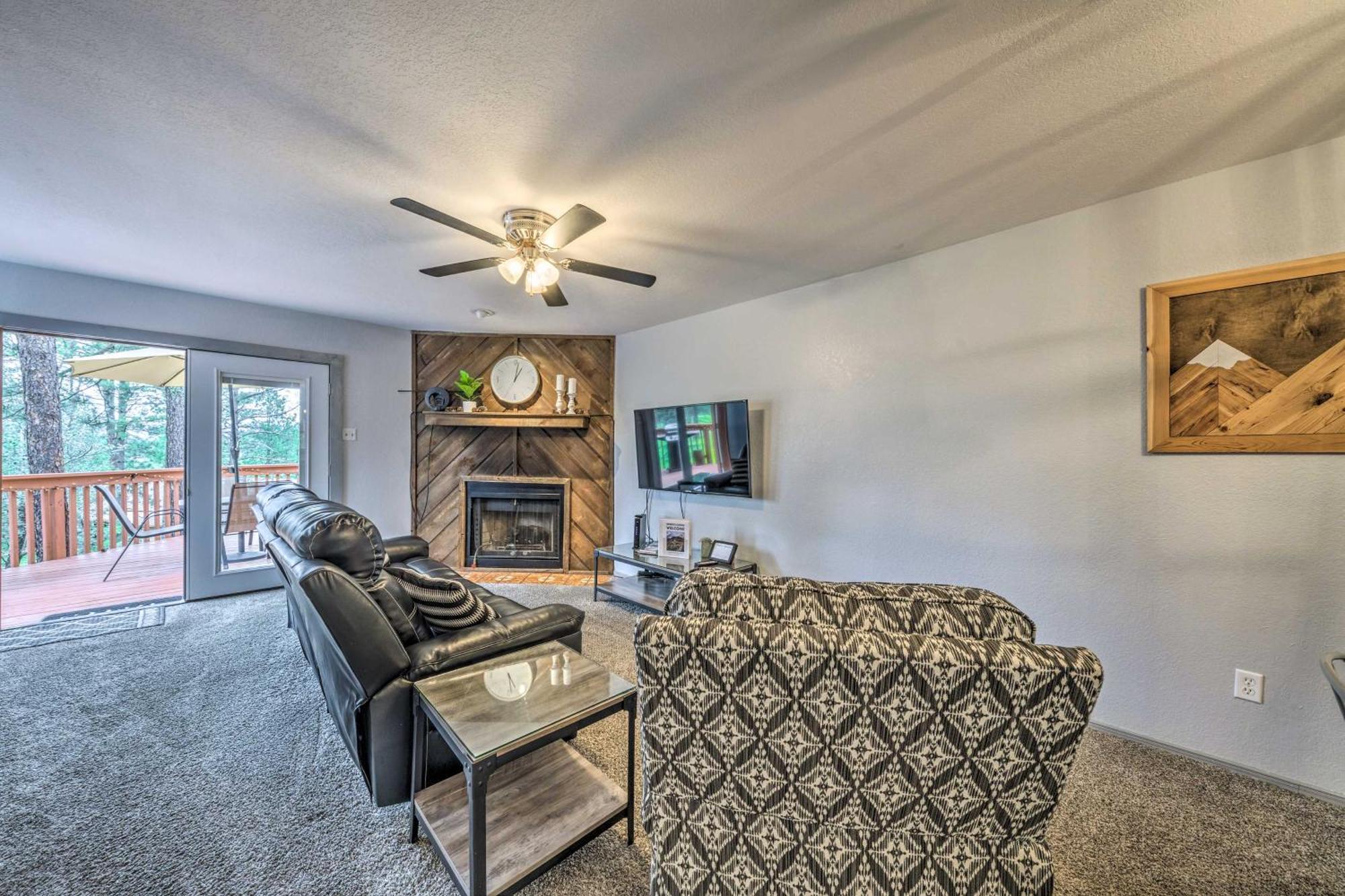 Hike, Golf And Explore Ruidoso Retreat With Deck! 외부 사진