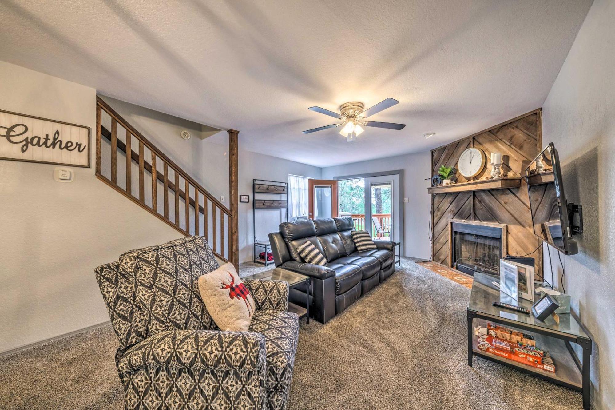 Hike, Golf And Explore Ruidoso Retreat With Deck! 외부 사진